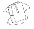 Religious Items Coloring Page 03