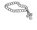 Religious Items Coloring Page 12