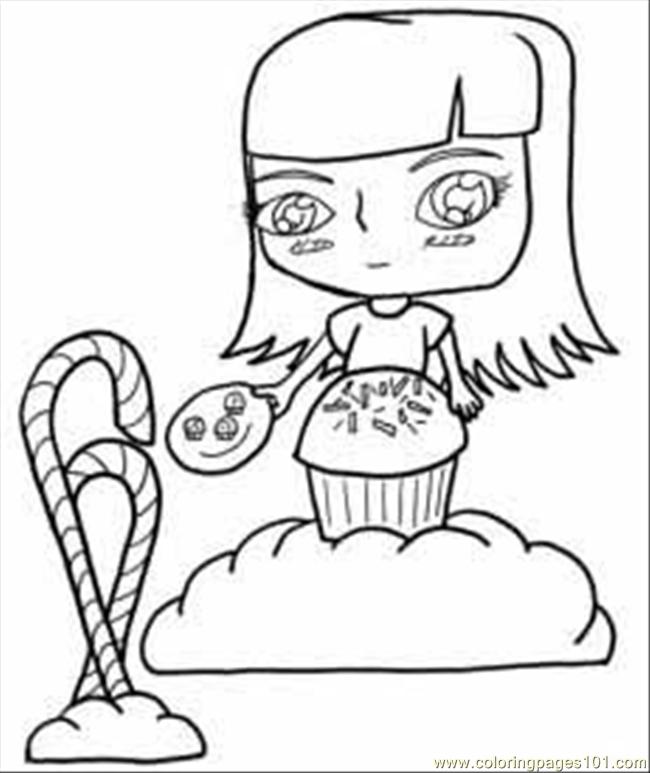 Anime Colouring Pages