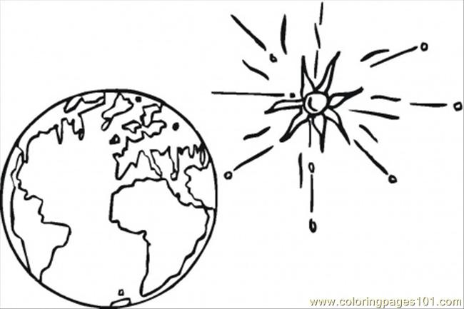 earth and moon coloring pages - photo #25