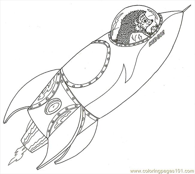 Hedgie Space Ship