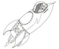 Hedgie Space Ship