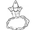 Space Ship Is Taking Off