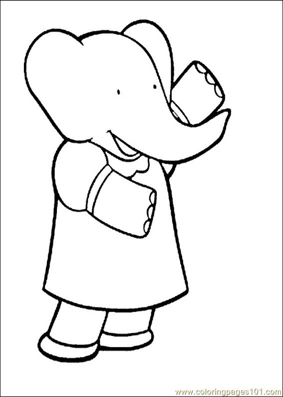 babar coloring pages - photo #46