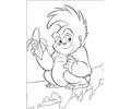 91 Key Eats Banana Coloring Page