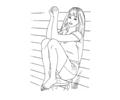 8 Barbie Coloring Pages 02
