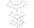 Bat Coloring Page 08
