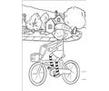 Iding Her Cycle Coloring Page