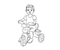 Riding The Bike