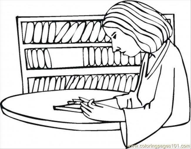 Library Book Care Coloring Pages Coloring Pages