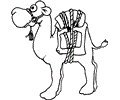 Camel Malvorlagen