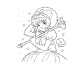 Card Captors Coloring Pages 37
