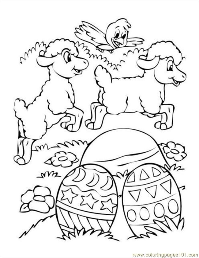 free printable easter eggs coloring pages. Color this Page Online! free