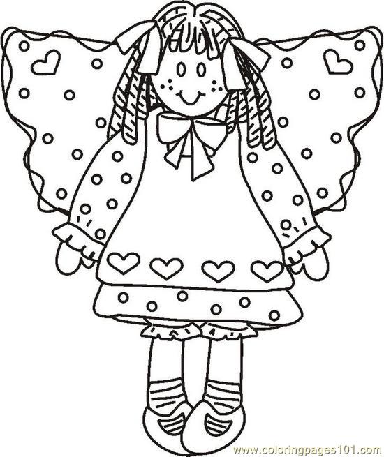 rag dolls printable coloring pages - photo #13