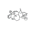 Candle fruit
