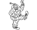 Circus Clowns Coloring Page 29