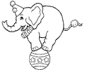 Circus Clowns Coloring Page 39
