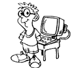 Computer Coloring Page 08