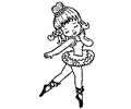 Dancing Coloring Page 01 (12)