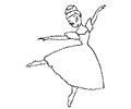 Dancing Coloring Page 01 (19)