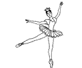 Dancing Coloring Page 01 (7)