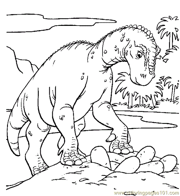 Dinosaur Coloring Page 05