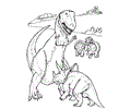 Dinosaur Coloring Page 23