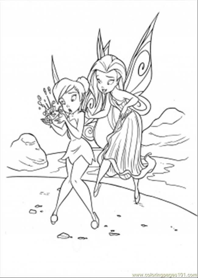 Silvermist Is Teaching Tinkerbell