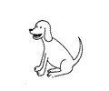 Dog Coloring Page 2
