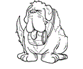 Dog Puppy Coloring Page 03