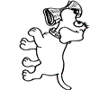 Dog Puppy Coloring Page 19
