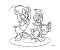 Donald Duck Coloring Page 18