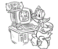 Donald Duck Coloring Page 24