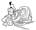 Donald Duck Coloring Page 28