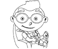 Le Einsteins Coloring Page 07