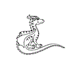 Cartoon dragon