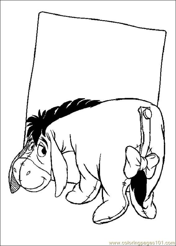 Coloring Pages Eeyore 02 (Cartoons > Eeyore) - free printable coloring ...