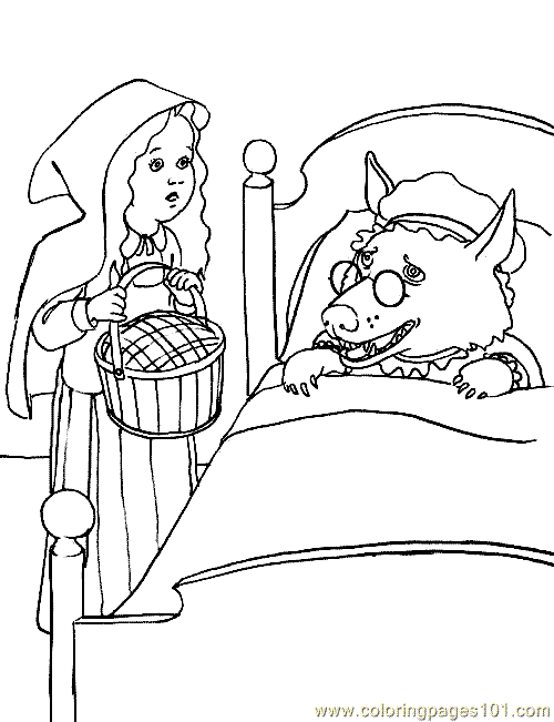 fairy tale coloring book pages - photo #10