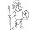 Roman Duckling Soldier