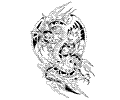 Dragon Coloring Page 10