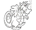 Dragon Coloring Page 11