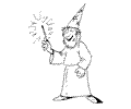 Magic Wizard Witch Coloring Page 20