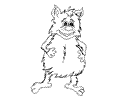 Troll Giant Coloring Page 02