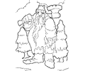 Troll Giant Coloring Page 04