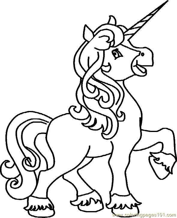 unicorn coloring pages to print - photo #13