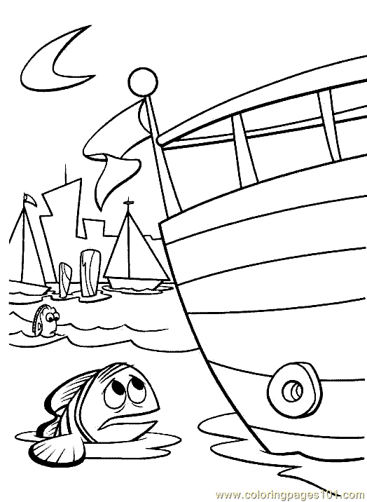 Finding Nemo Coloring 15