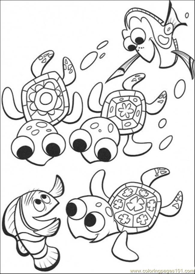 Coloring Pages Nemo. Color this Page Online! free