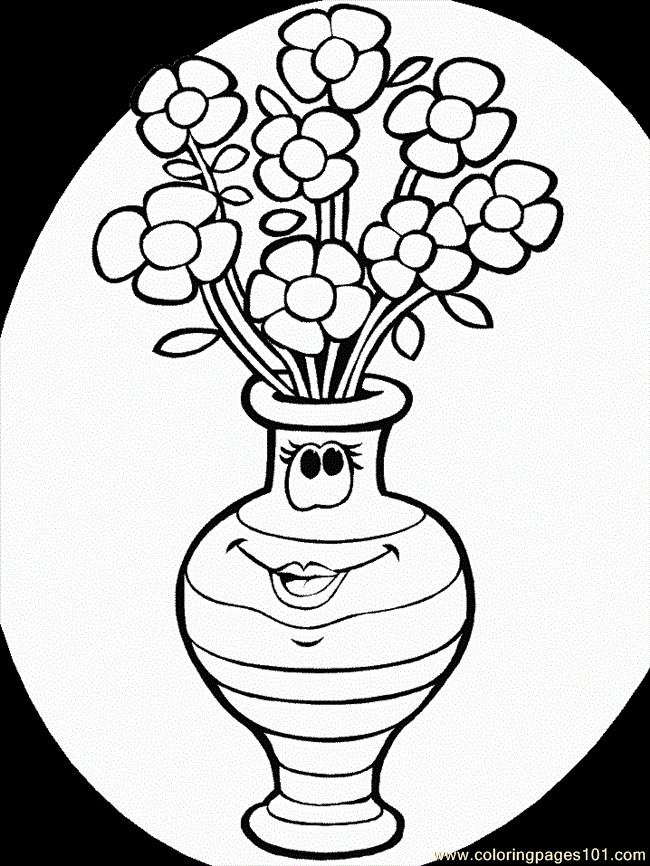 Flower Coloring Pages S