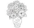 Flower Coloring 24