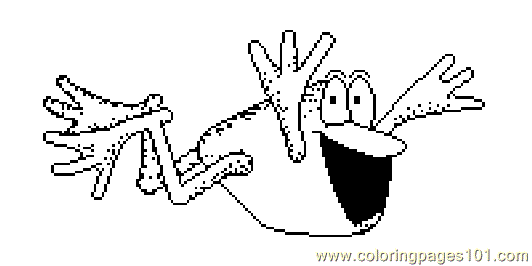 Coloring Frog6